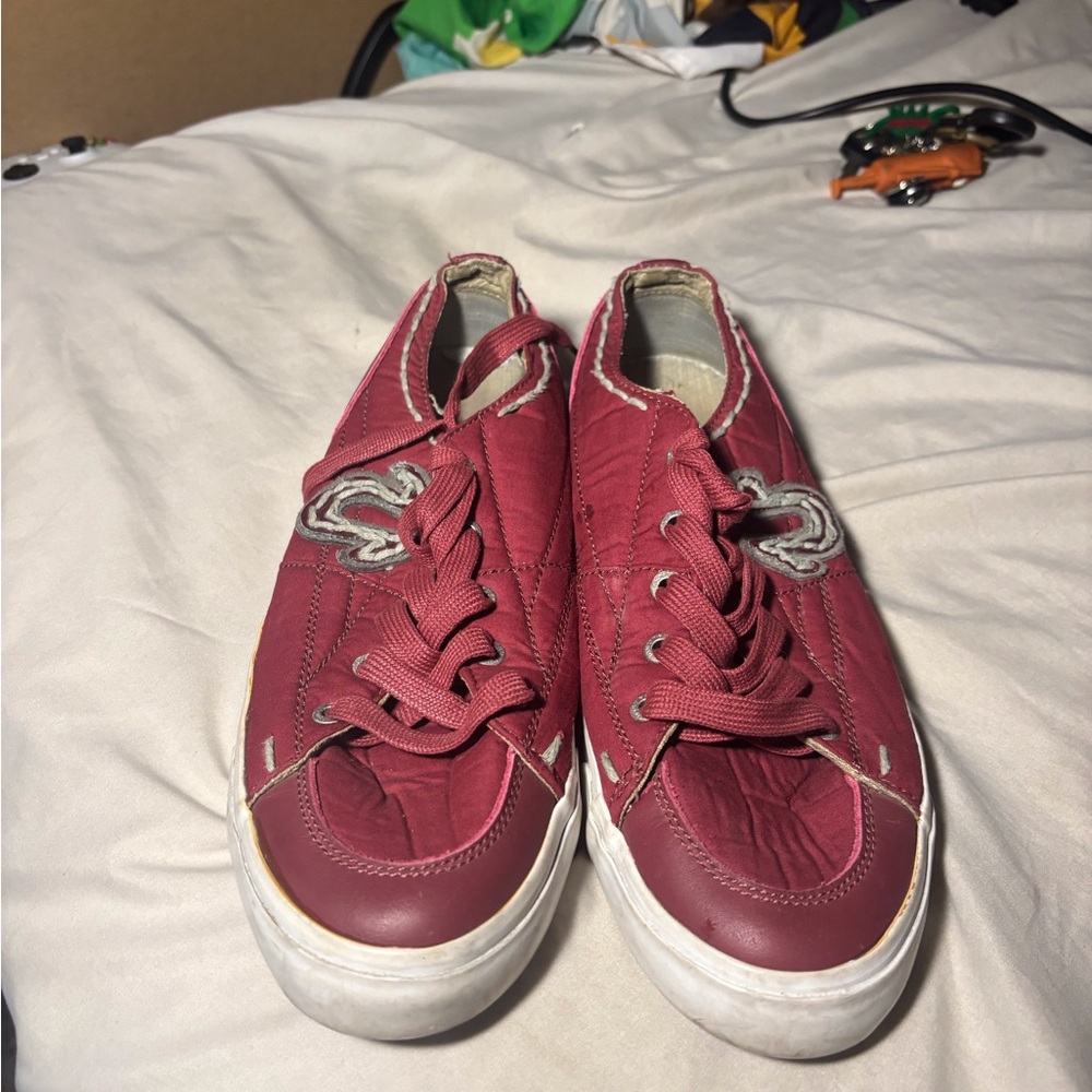 True Religion Burgundy Sneakers vintage